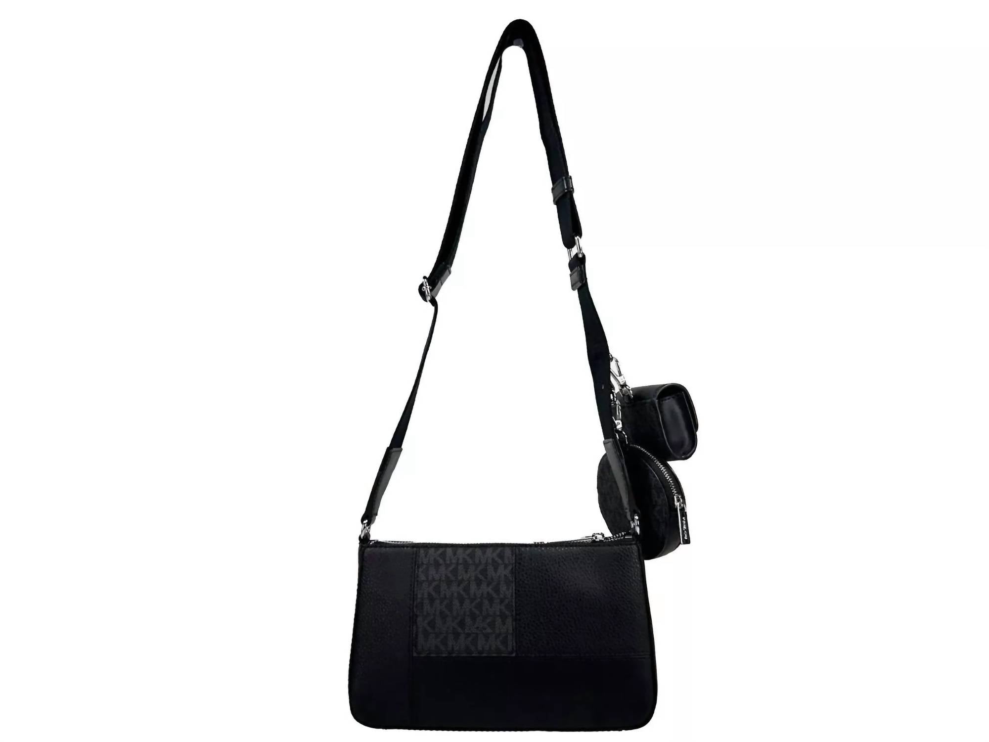 Michael Kors - Women's Crossbody Tech Attachment Bag Purse - bags - black - crossbody - bags