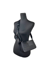 Michael Kors - Women's Crossbody Tech Attachment Bag Purse - bags - black - crossbody - bags