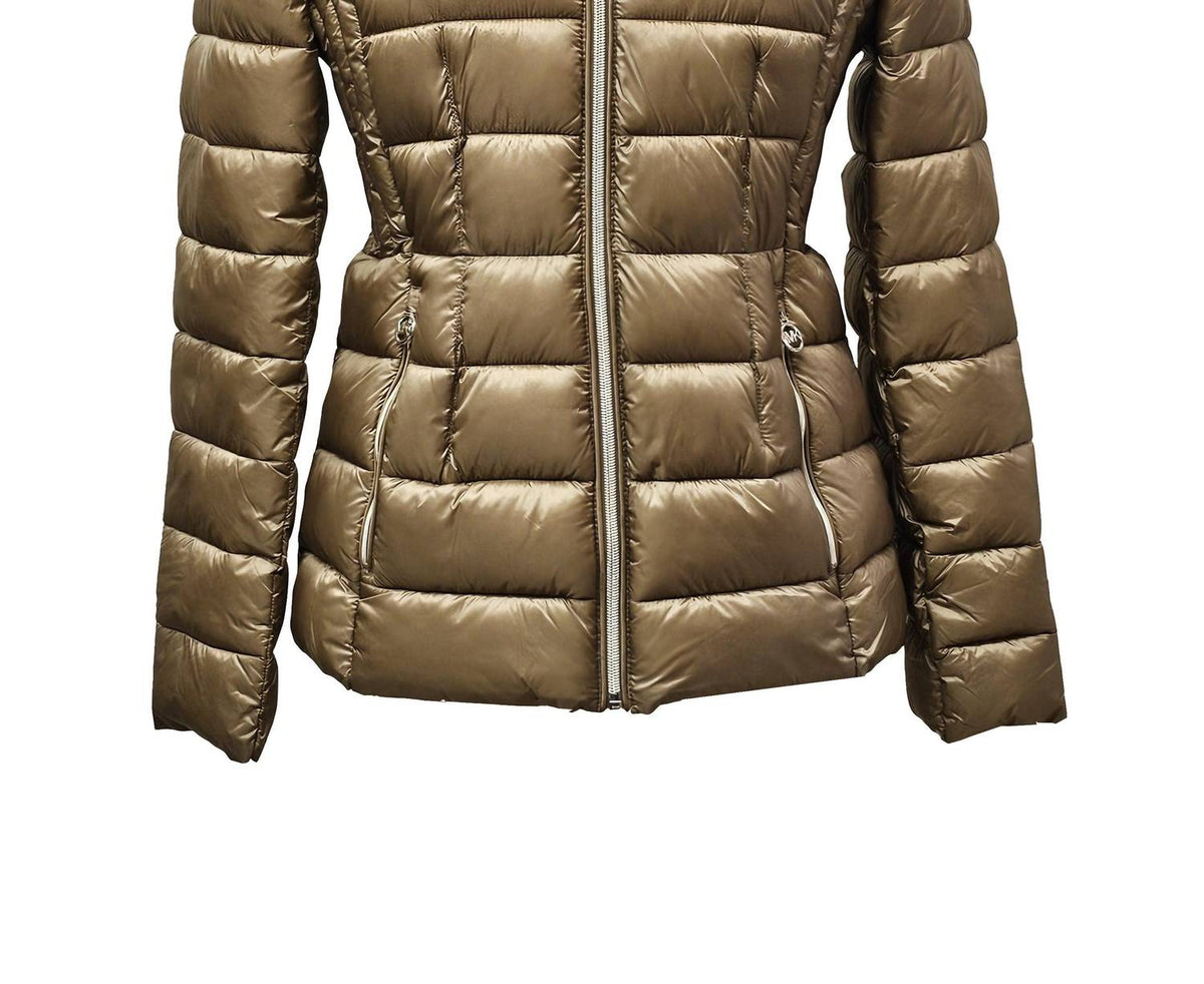 Michael Kors - Women's Hooded Packable Coat Jacket
