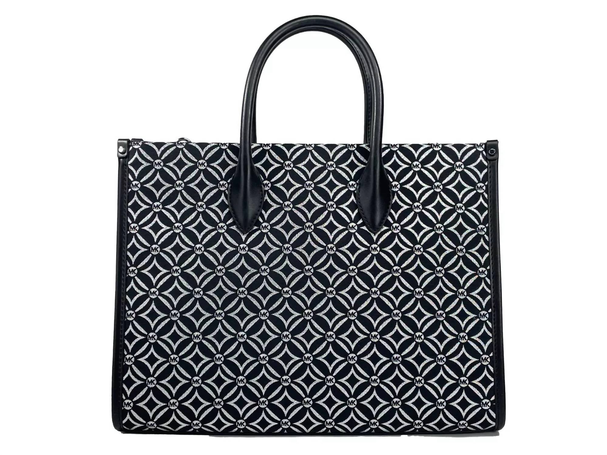 Michael Kors - Women's Mirella Medium Top Zip Crossbody Tote Bag - bags - black - crossbody - bags