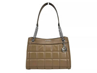 Michael Kors - Women's Susan Medium Chain Shoulder Tote Bag - bags - brown - handbags
