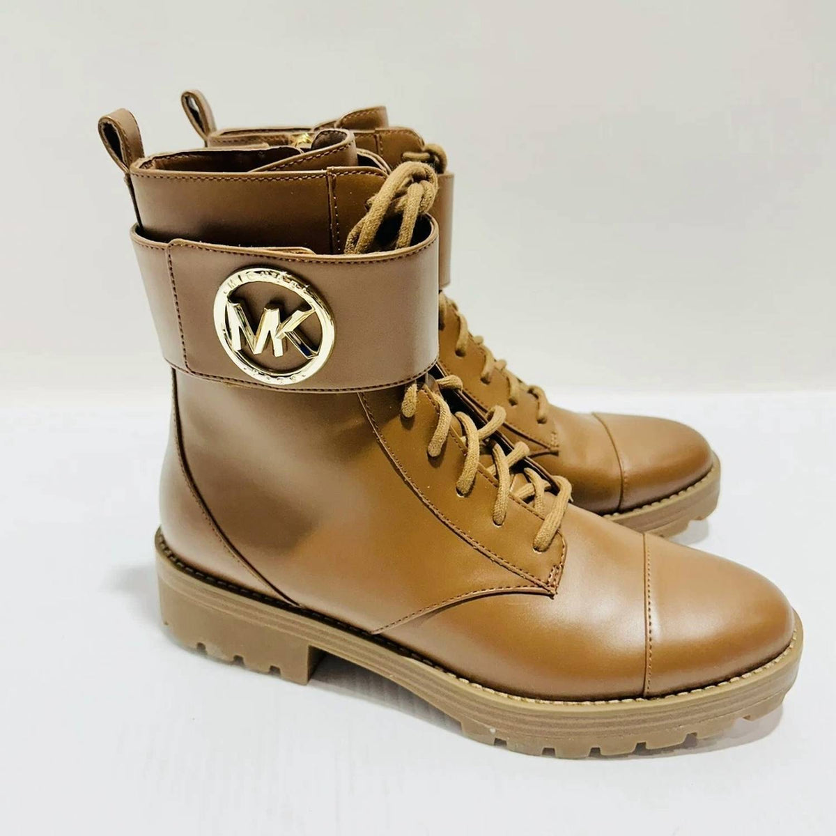Michael Kors - Women's Vegan Leather Combat Boots