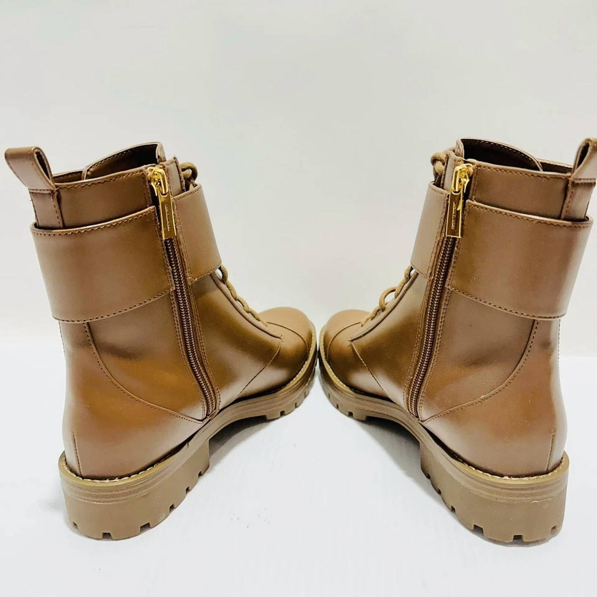 Michael Kors - Women's Vegan Leather Combat Boots