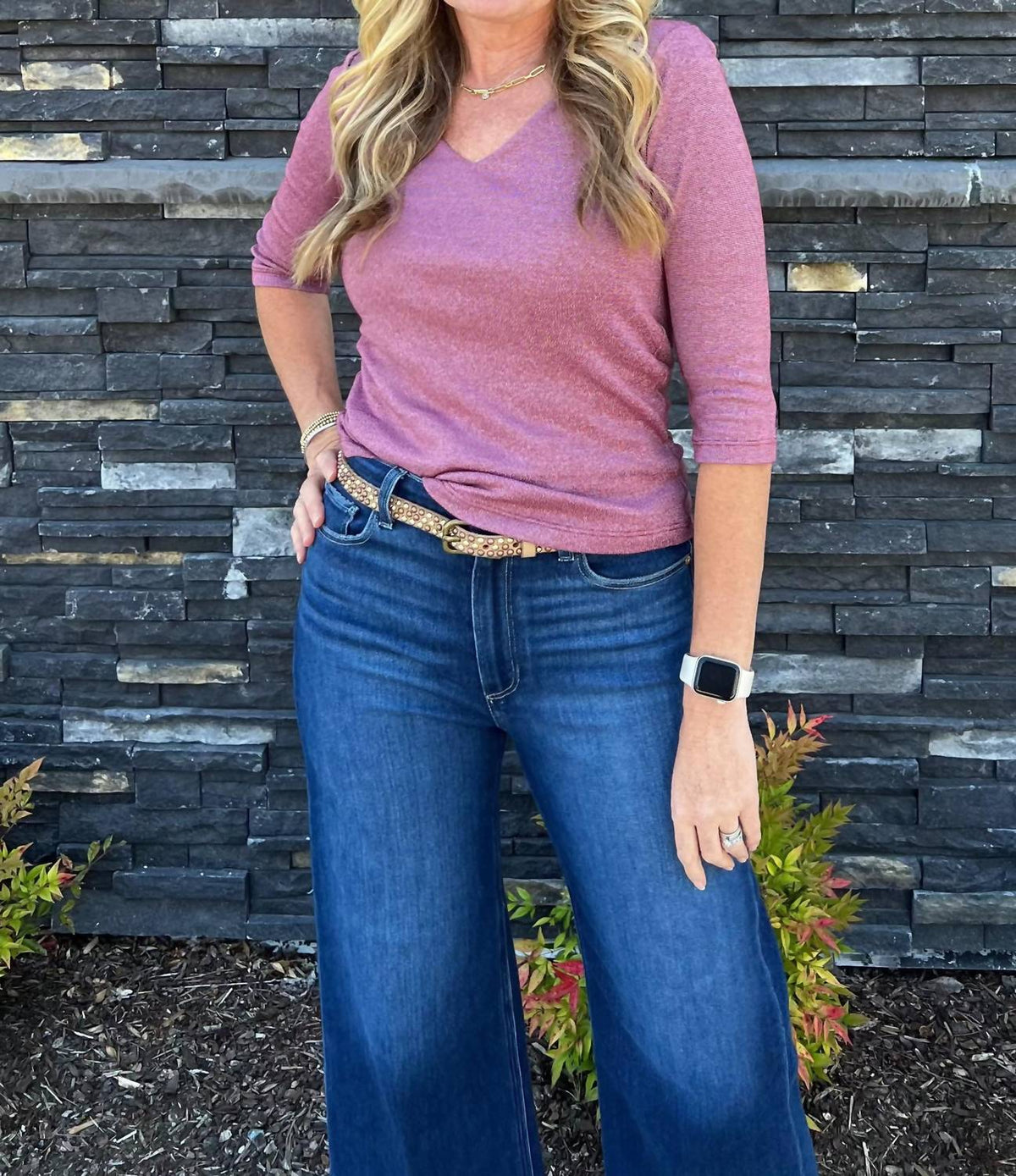 Michael Stars - Angelina V-neck Top
