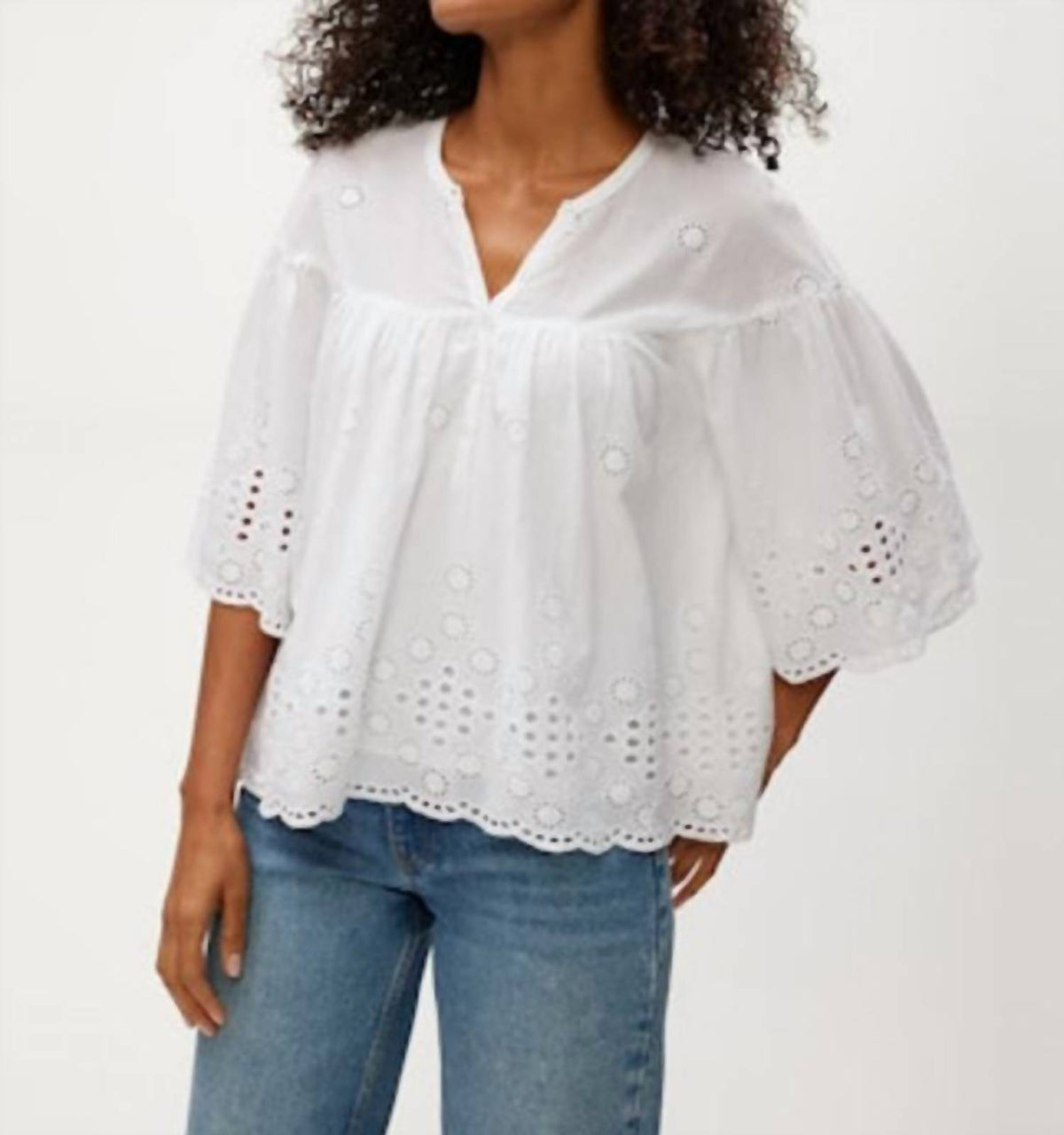 Michael Stars - Gloria Flutter Top