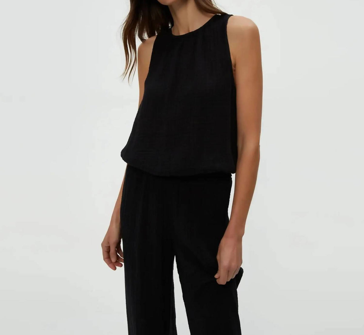 Michael Stars - Janelle Tie Neck Tank Top