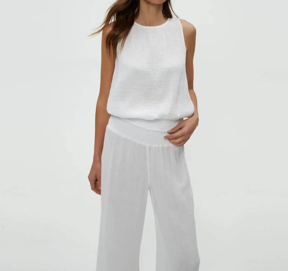 Michael Stars - Janelle Tie Neck Tank Top