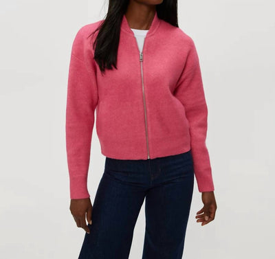 Michael Stars - Lidia Cropped Bomber Jacket