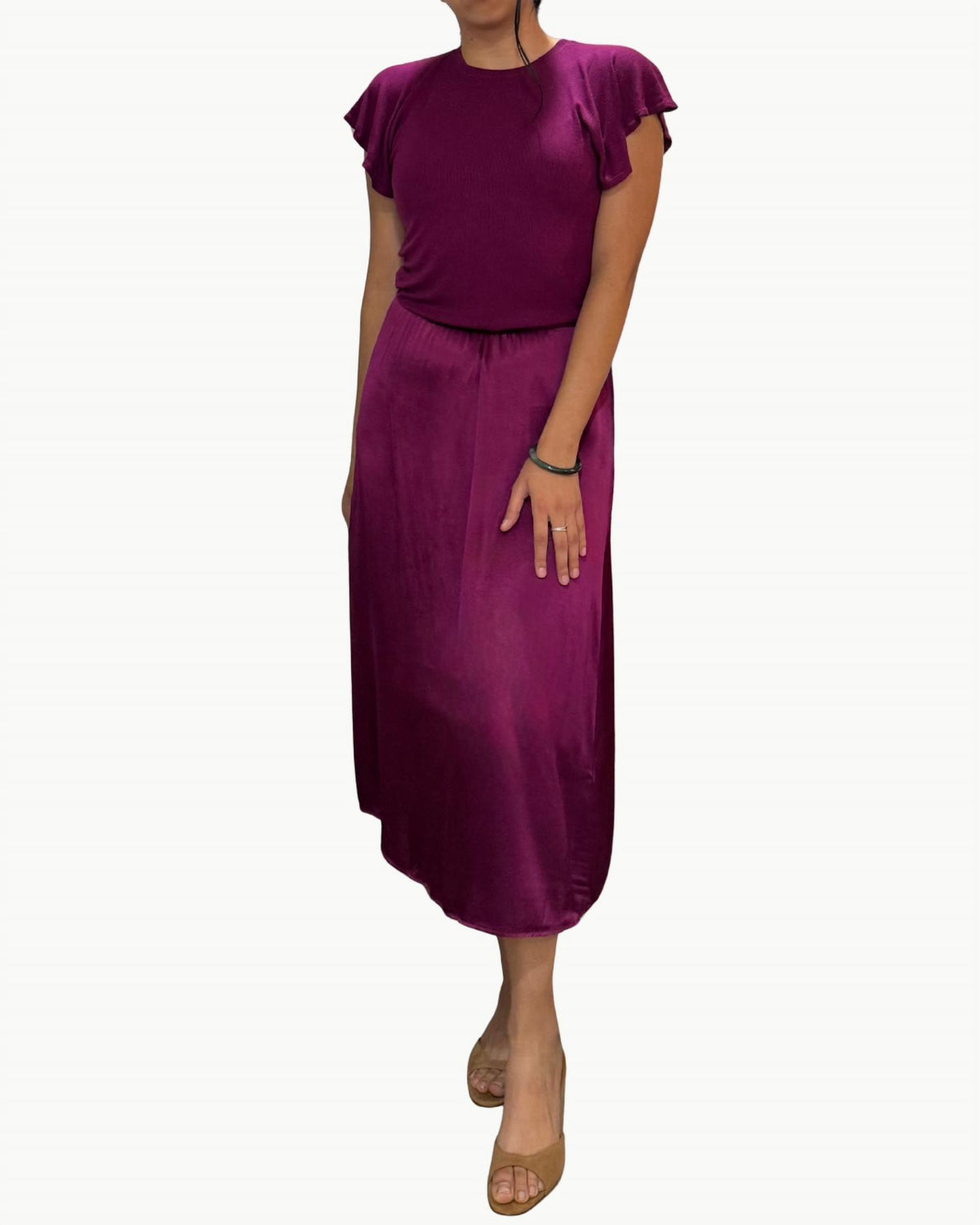 Michael Stars - Meryl Midi Short Sleeve Dress