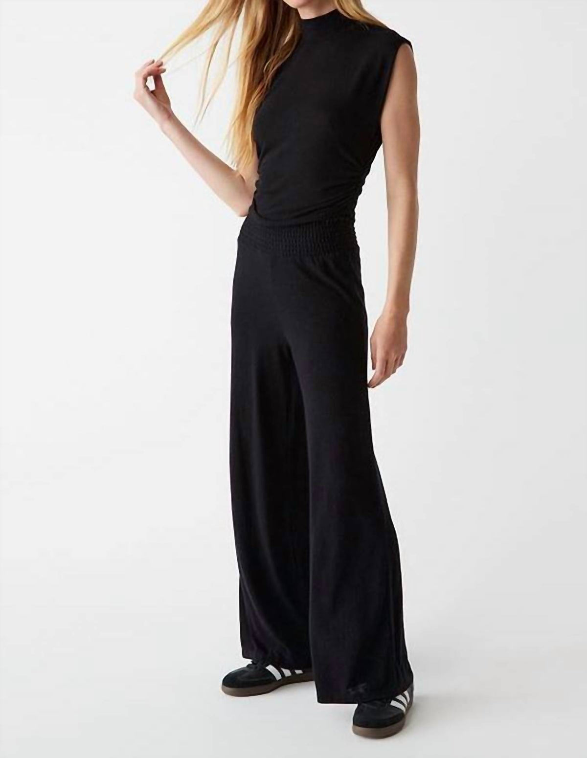 Michael Stars - Ozzie Wide Leg Jersey Pants