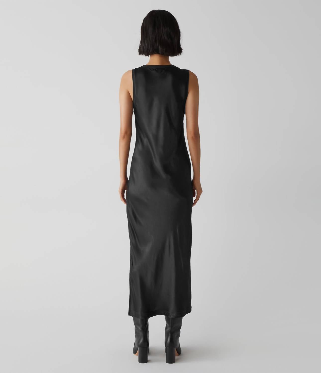 Michael Stars - Randi V - neck Midi - black - clothing - dresses