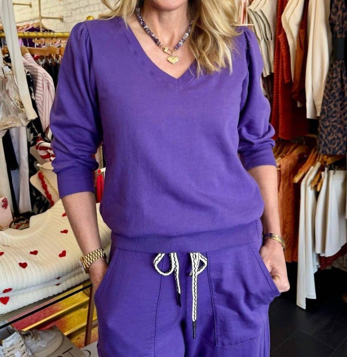 Michael Stars - Sadie Drawstring Sweatpants