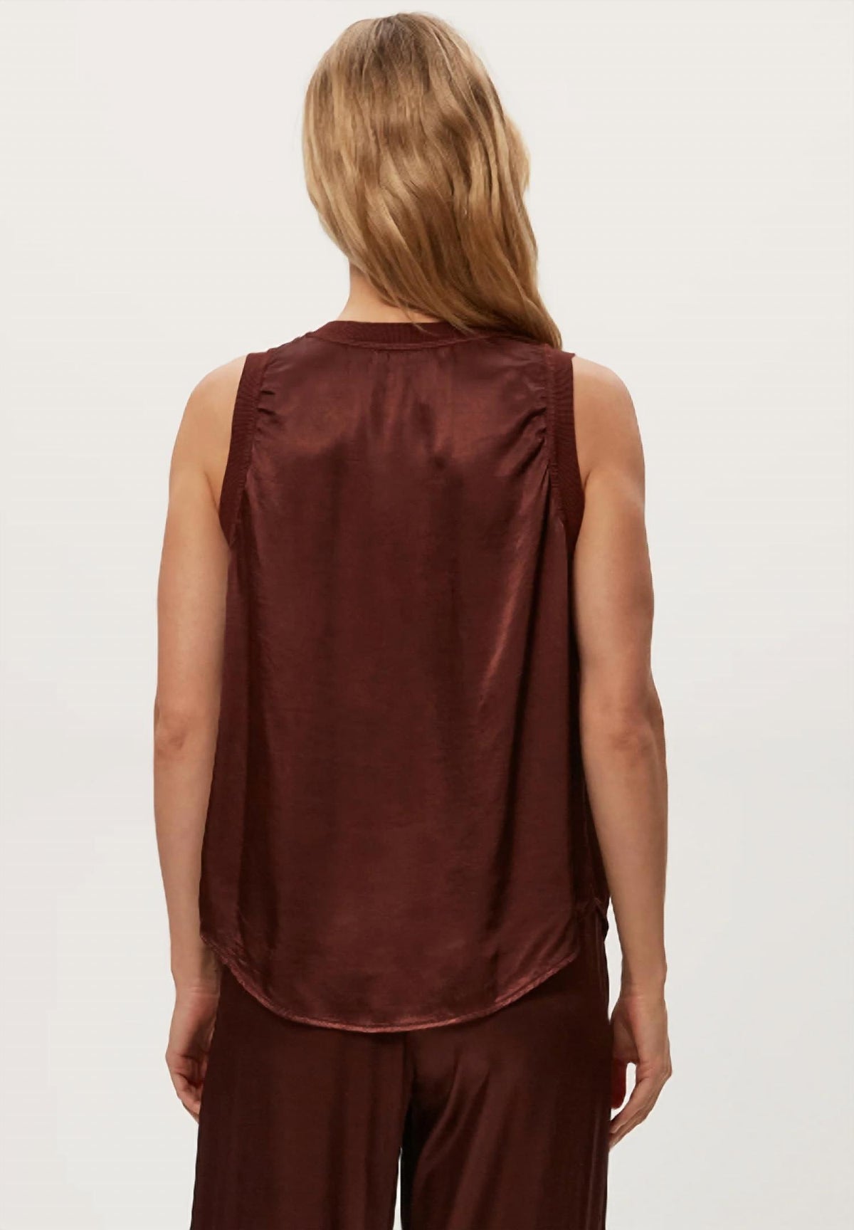 Michael Stars - Shay Satin Binding Tank