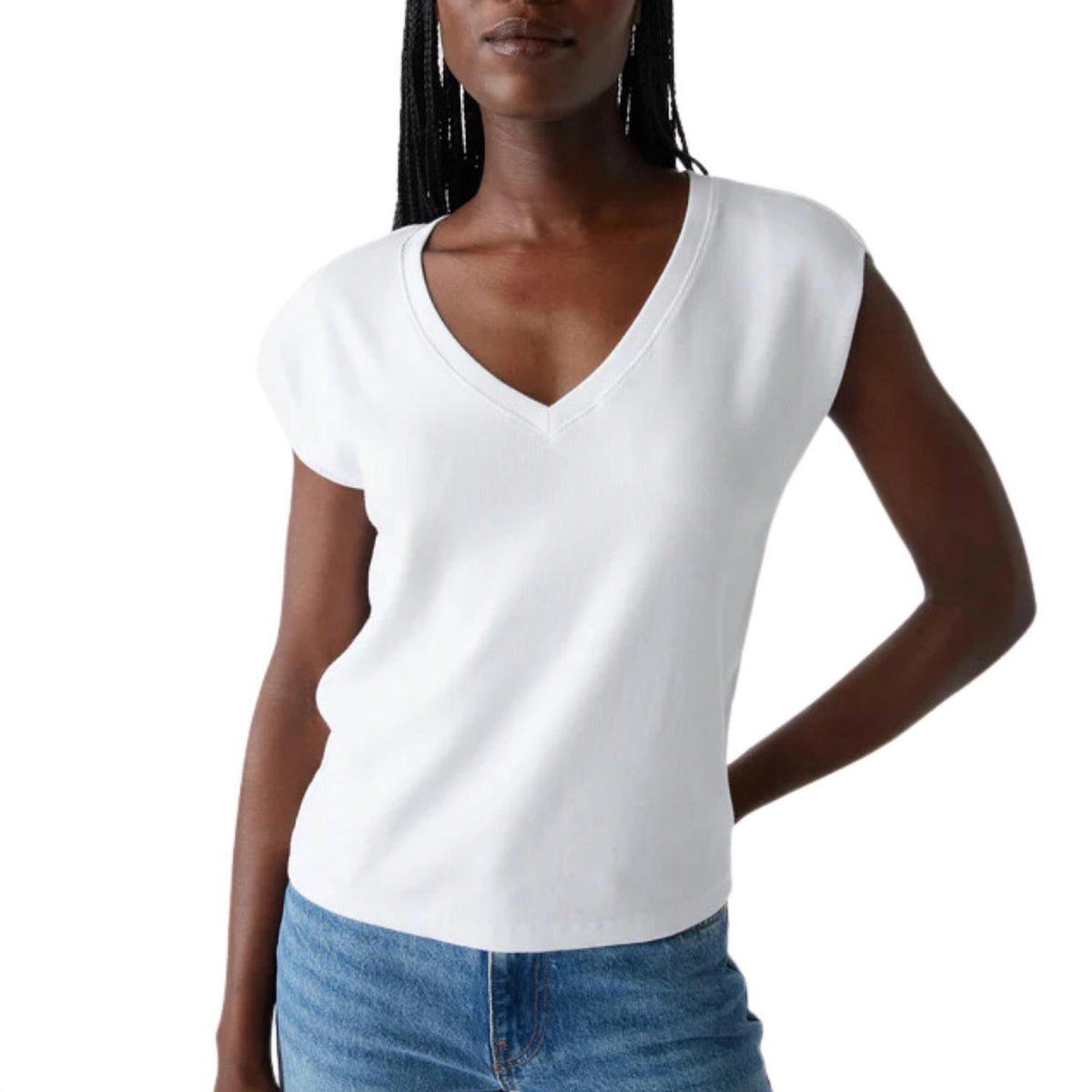 Michael Stars - Tati Power Shoulder Top
