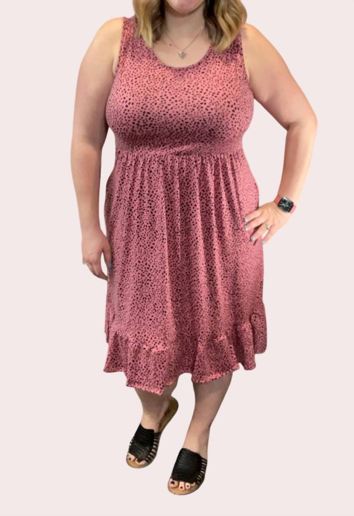 Michelle Mae - Bailey Ruffle Tank Dress