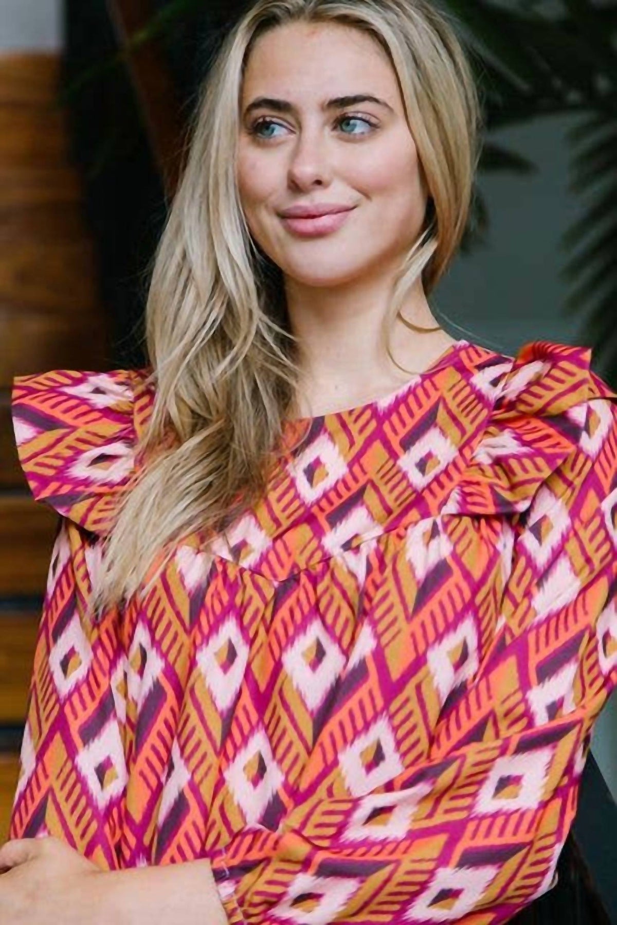 Michelle Mcdowell - Kacey Pointing Forward Top