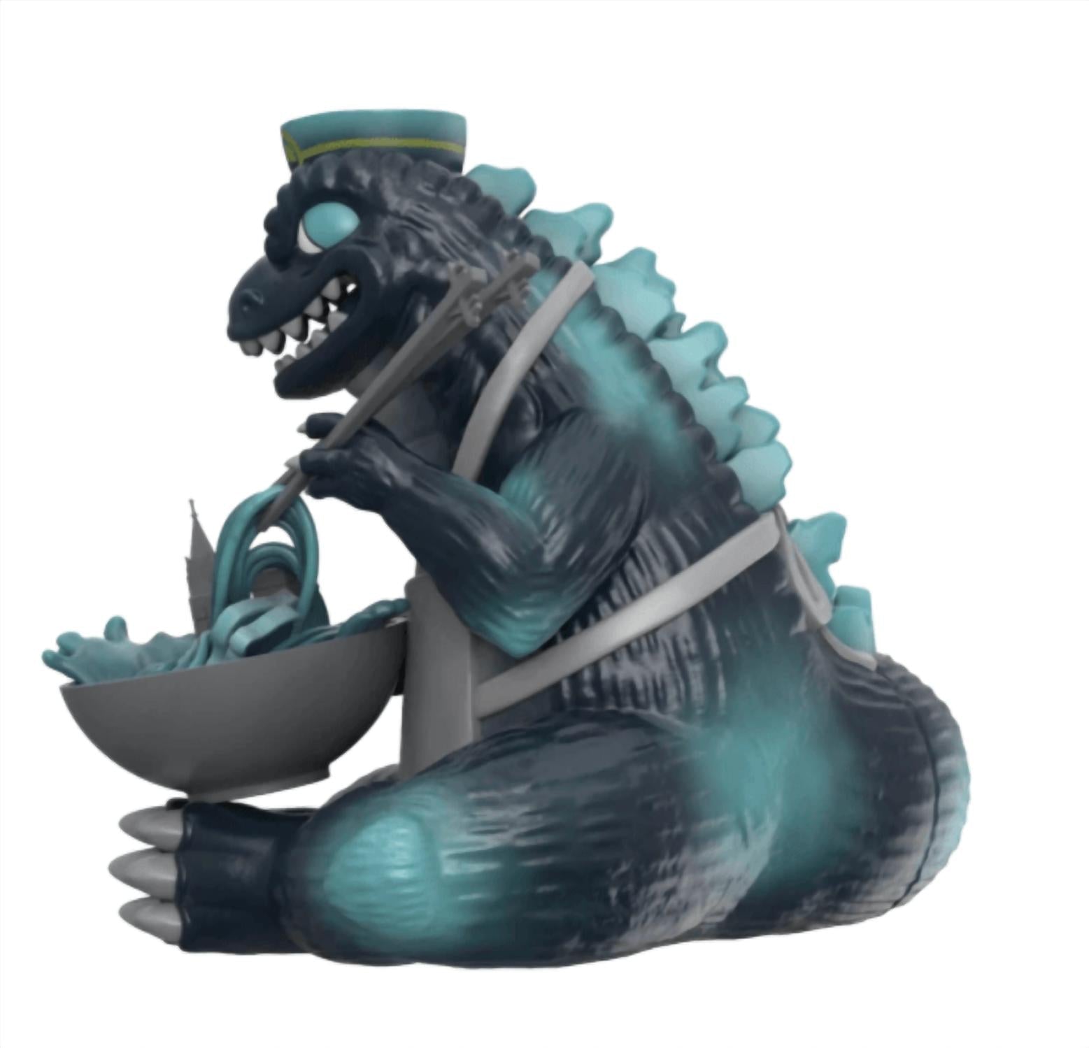 Mighty Jaxx - Illustrata Kaiju's Ramen - Nuclear Edition - accents - artwork - blue