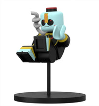 Mighty Jaxx - Jason Freeny Brick Baby - Jiang Shi Edition - accents - artwork - blue