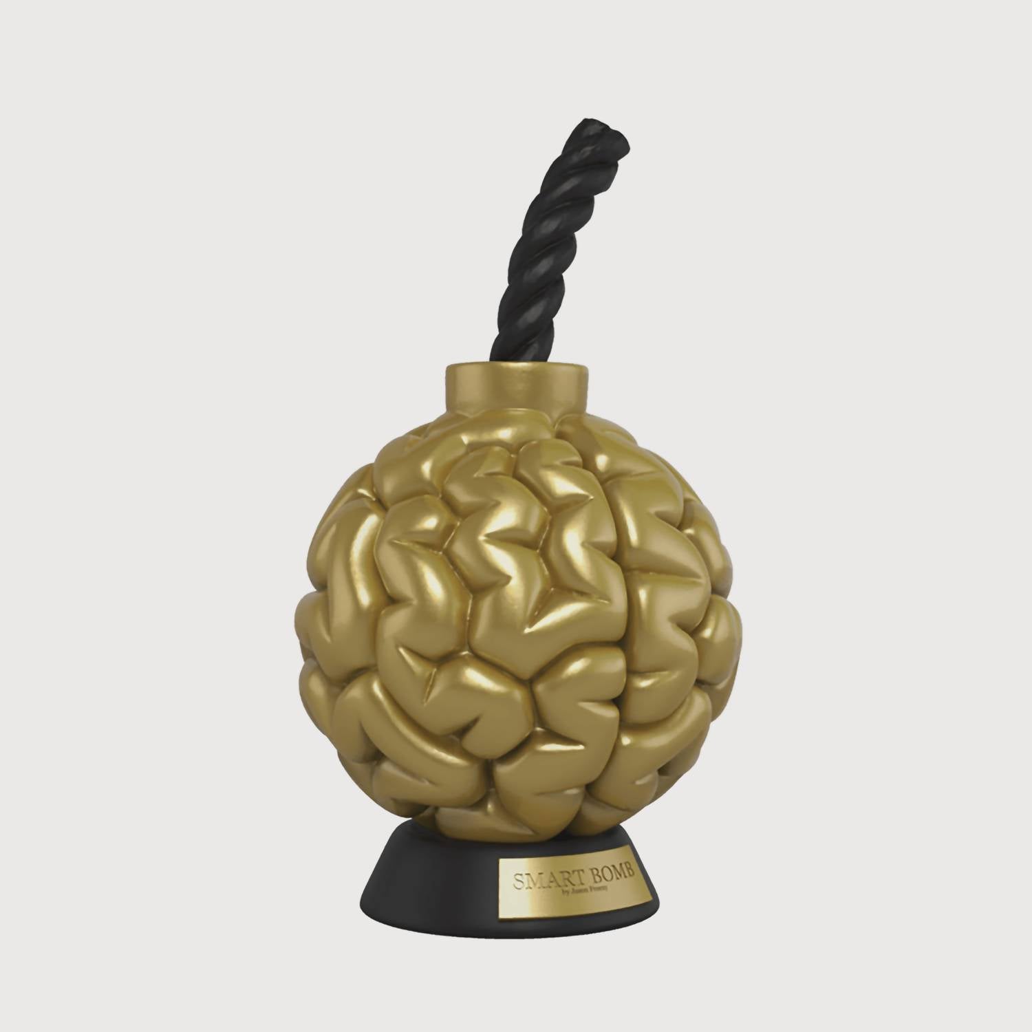 Mighty Jaxx - Jason Freeny Smart Bomb (gold Edition) - accents - artwork - decor