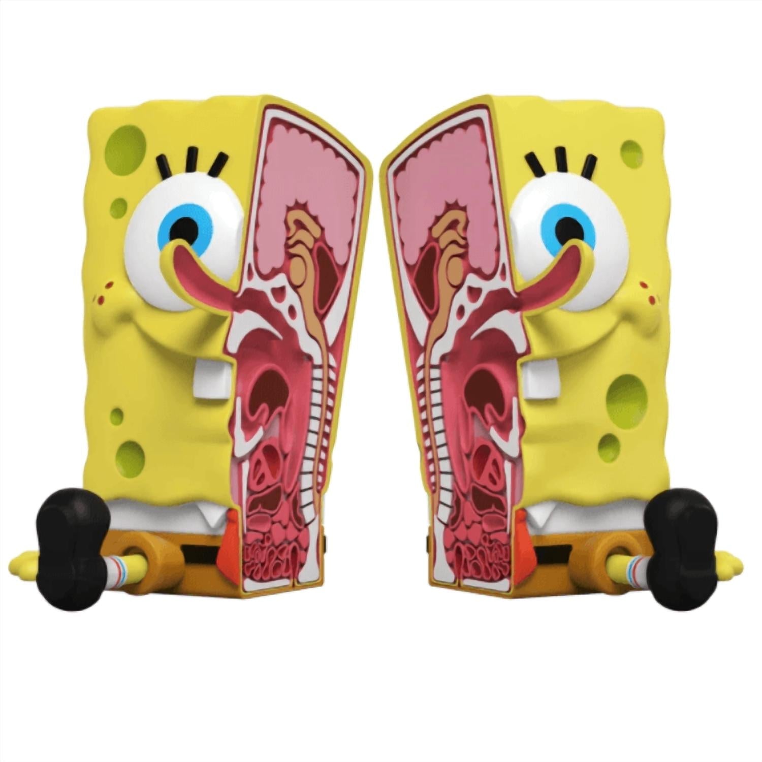 Mighty Jaxx - Jason Freeny - Xxposed Spongebob Squarepants - accents - artwork - decor