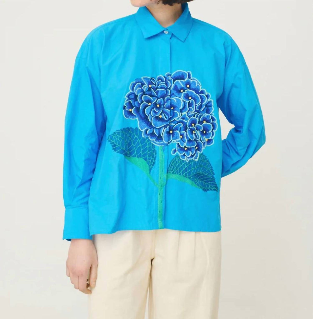 Mii Collection - Greta Hand Embroidered Shirt