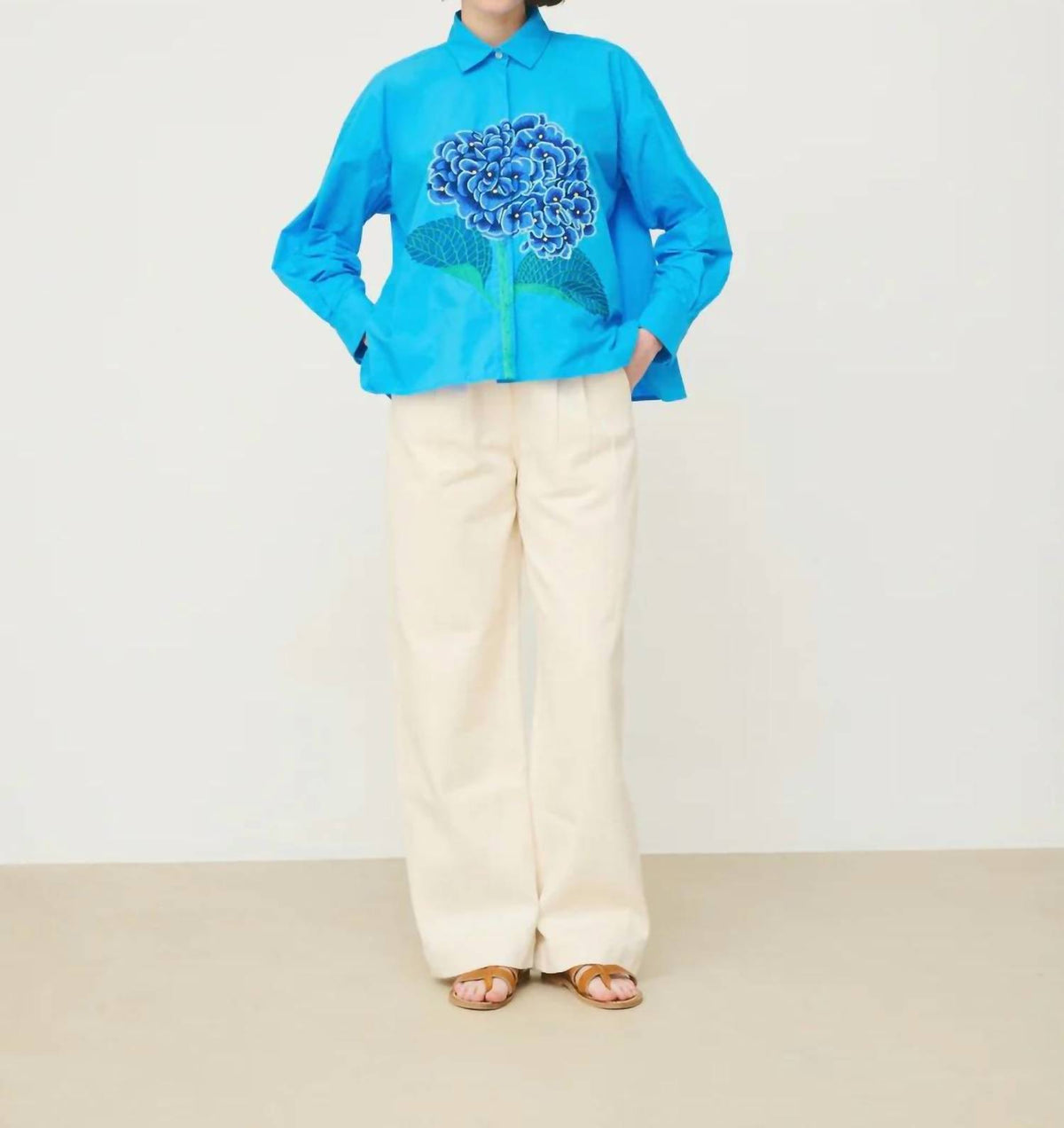 Mii Collection - Greta Hand Embroidered Shirt