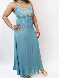 Miilla - Embroidered Maxi Dress