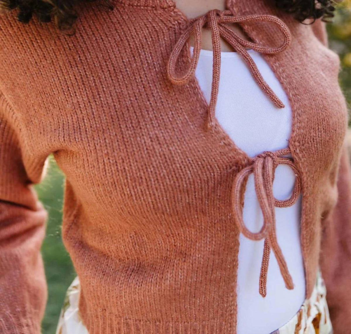 Mikarose - Araceli Cropped Fit Sweater