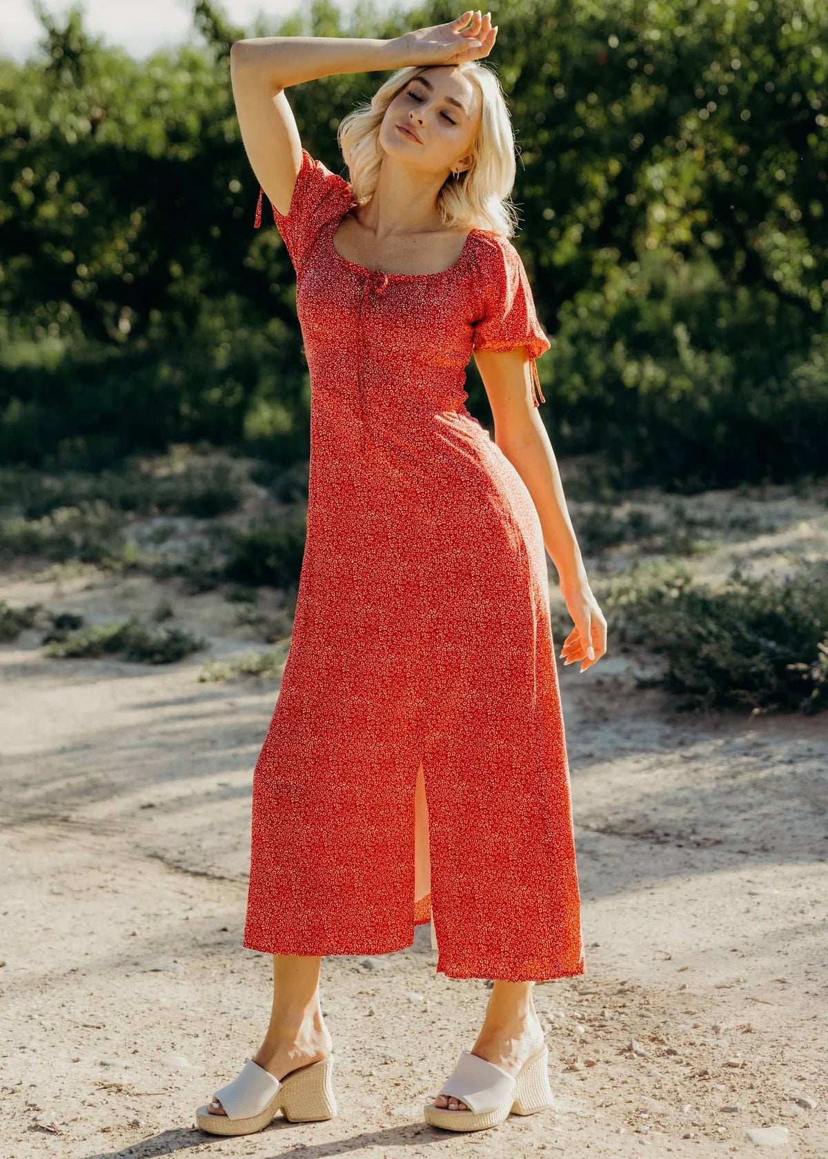 Mikarose - Boho Midi Dress