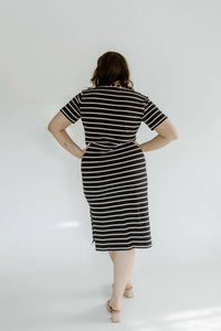 Mikarose - Crew Neckline Midi Dress