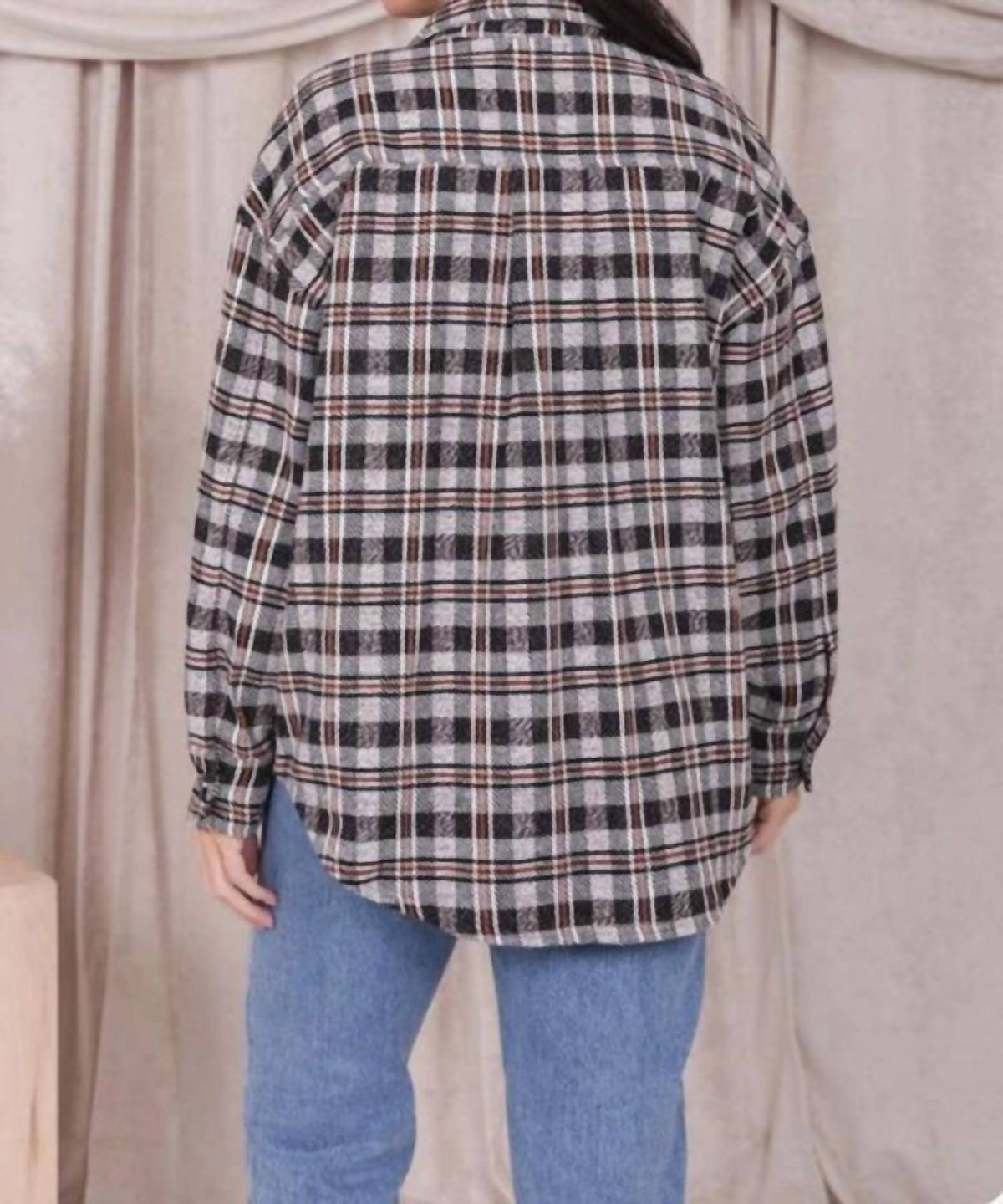 Mikarose - Flannel Shirt Jacket