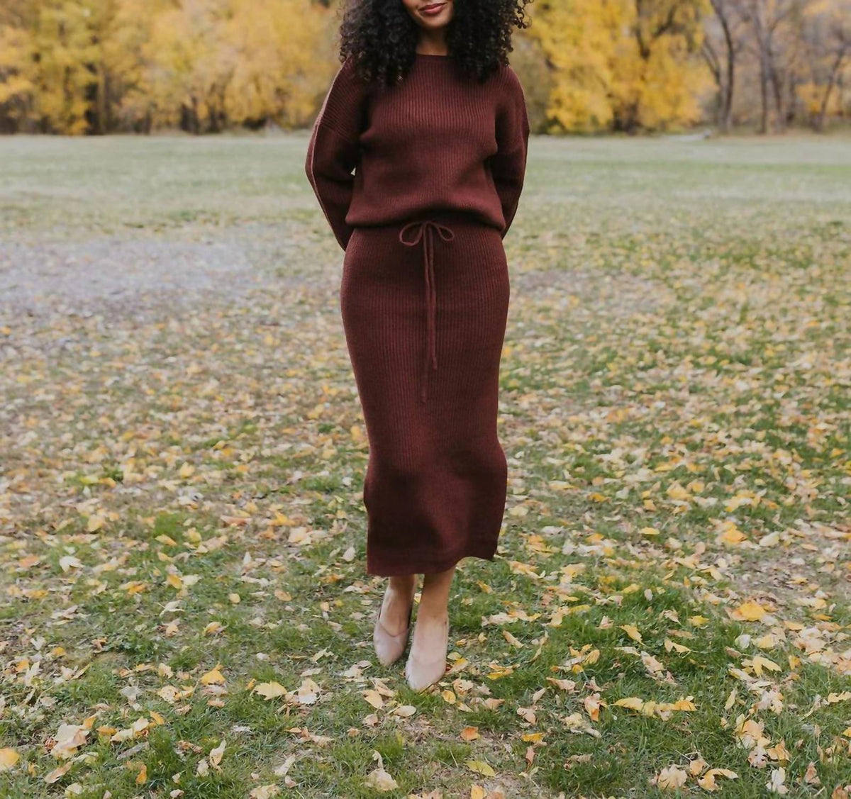 Mikarose - Maple Knit Skirt