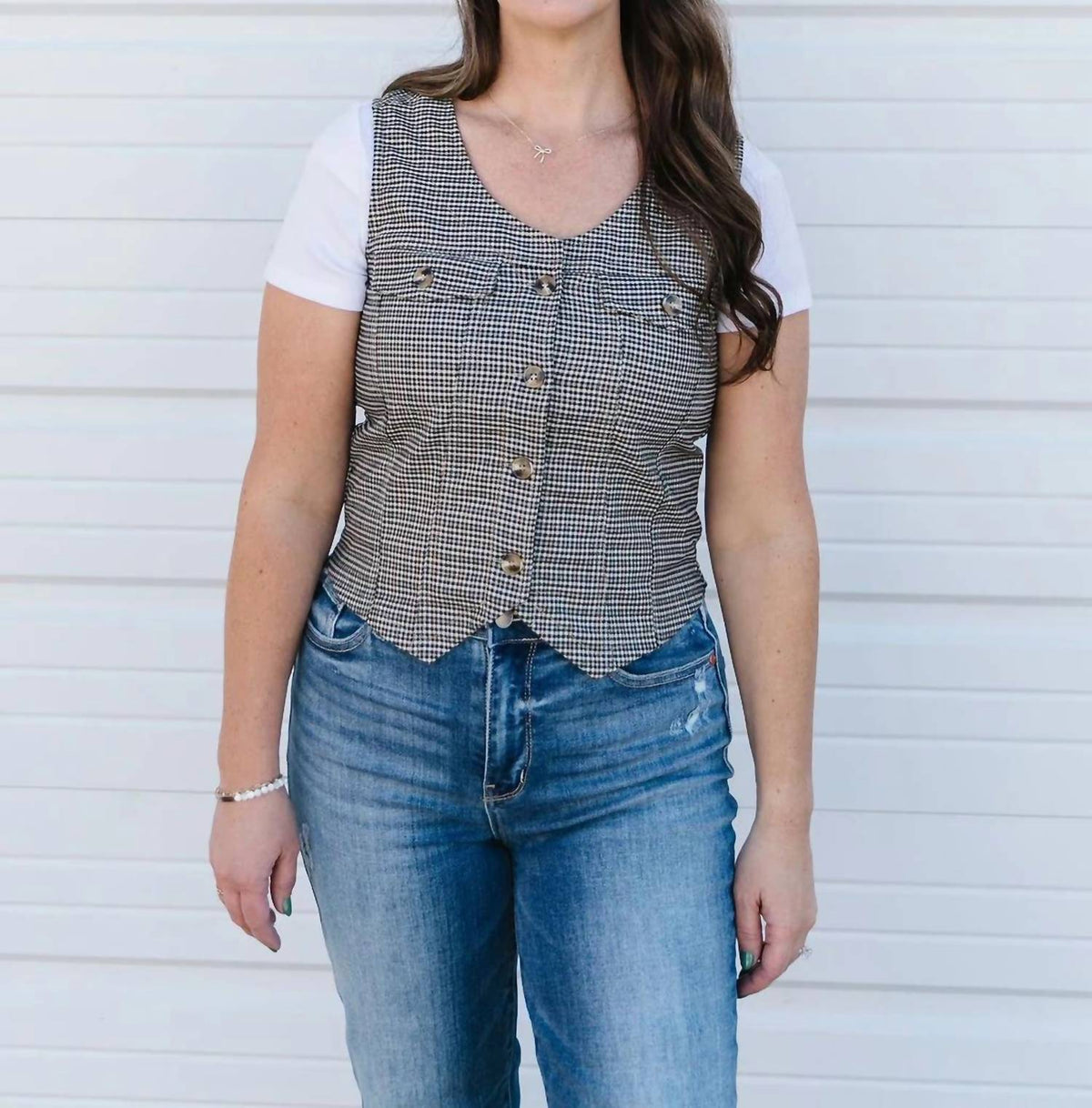 Mikarose - Phoenix Button-up Front Vest
