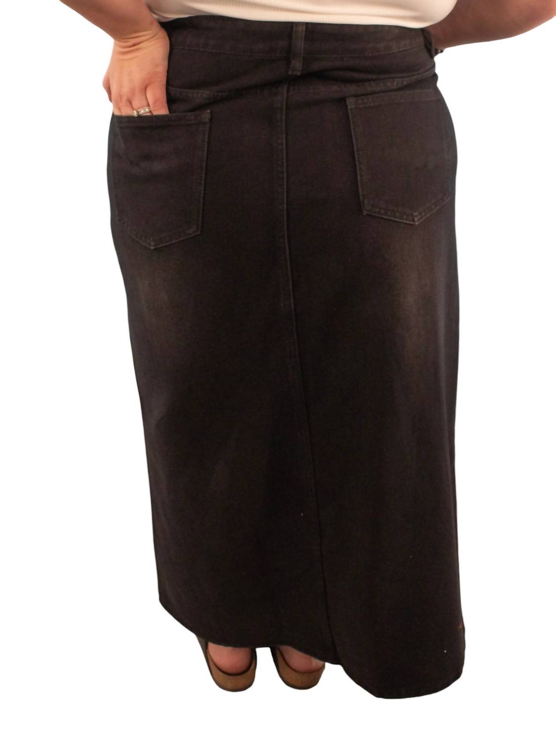 Mikarose - Ruby Maxi Denim Skirt