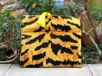 Mila Miro By Emelie - Acireale Silk Clutch - bags - black - clutches