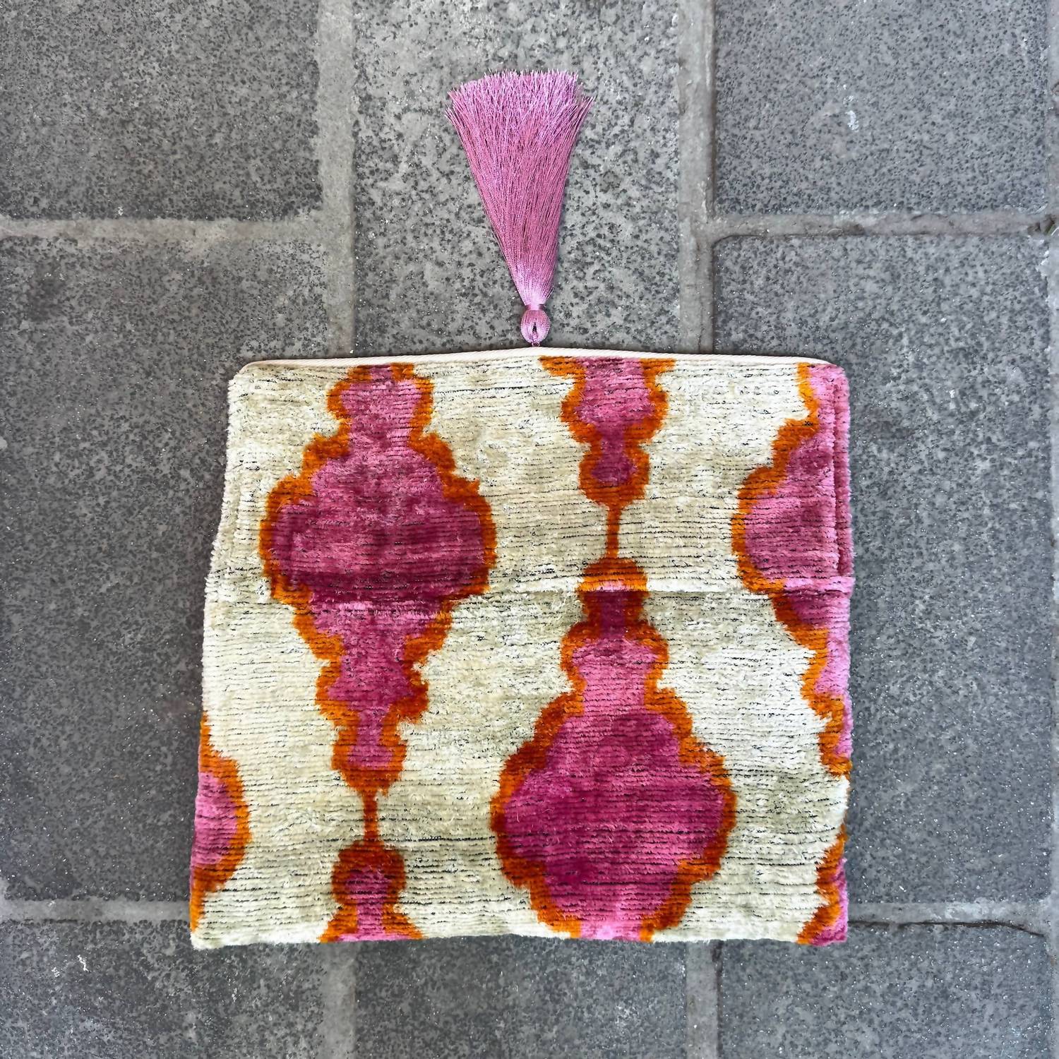 Mila Miro By Emelie - Women's Sorrento Silk Clutch - bags - clutches - handbags