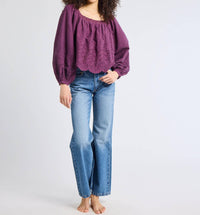 Mille - Maureen Billowy Sleeves Top