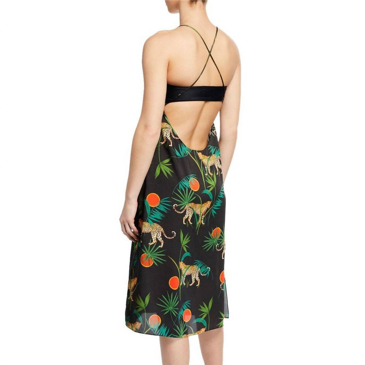 Milly - Cross Back Bias Dress Cover Up
