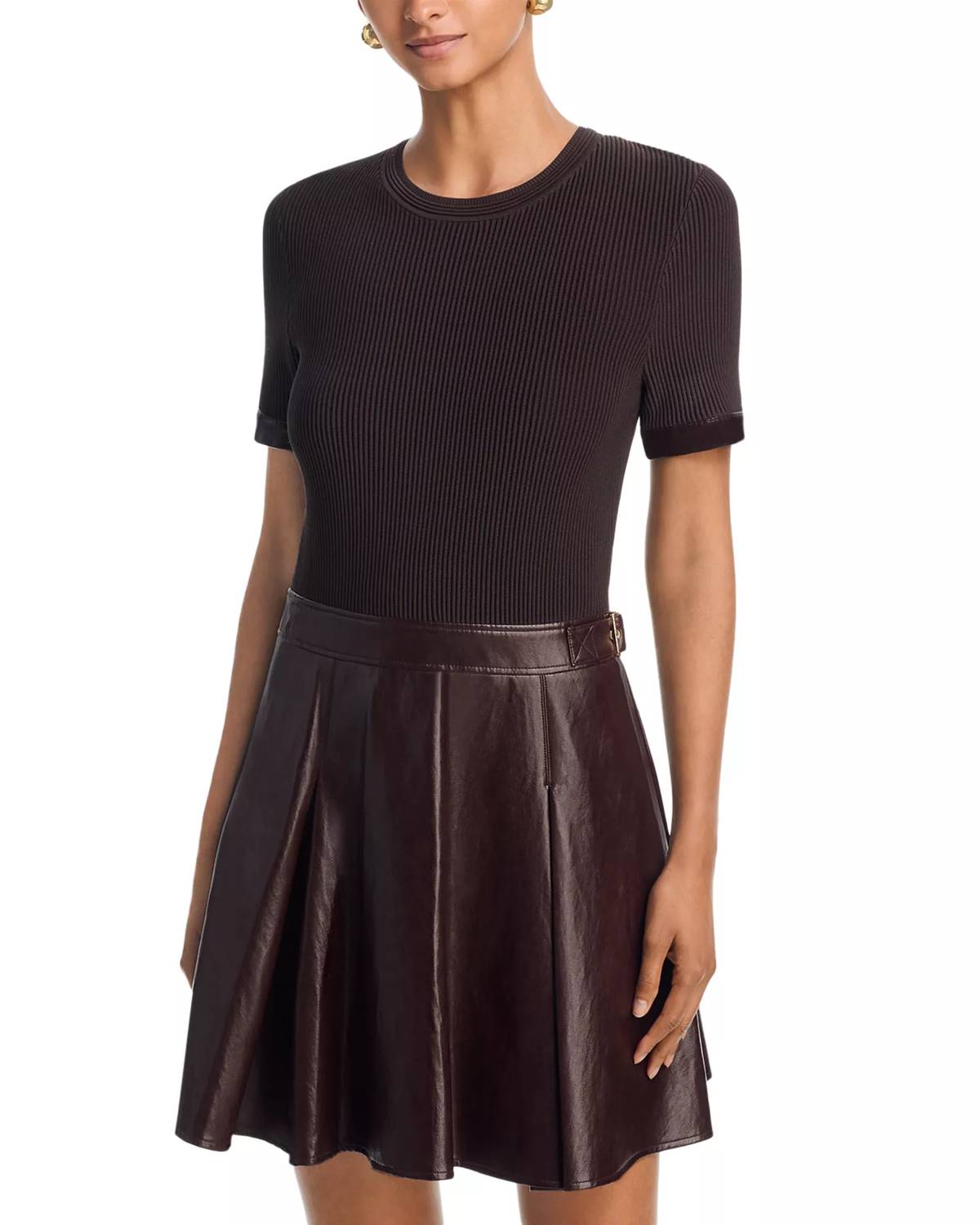 Milly - Devyn Knit Skirt Mini Dress