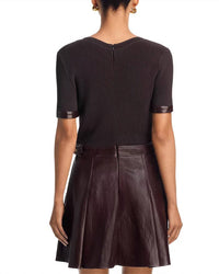 Milly - Devyn Knit Skirt Mini Dress