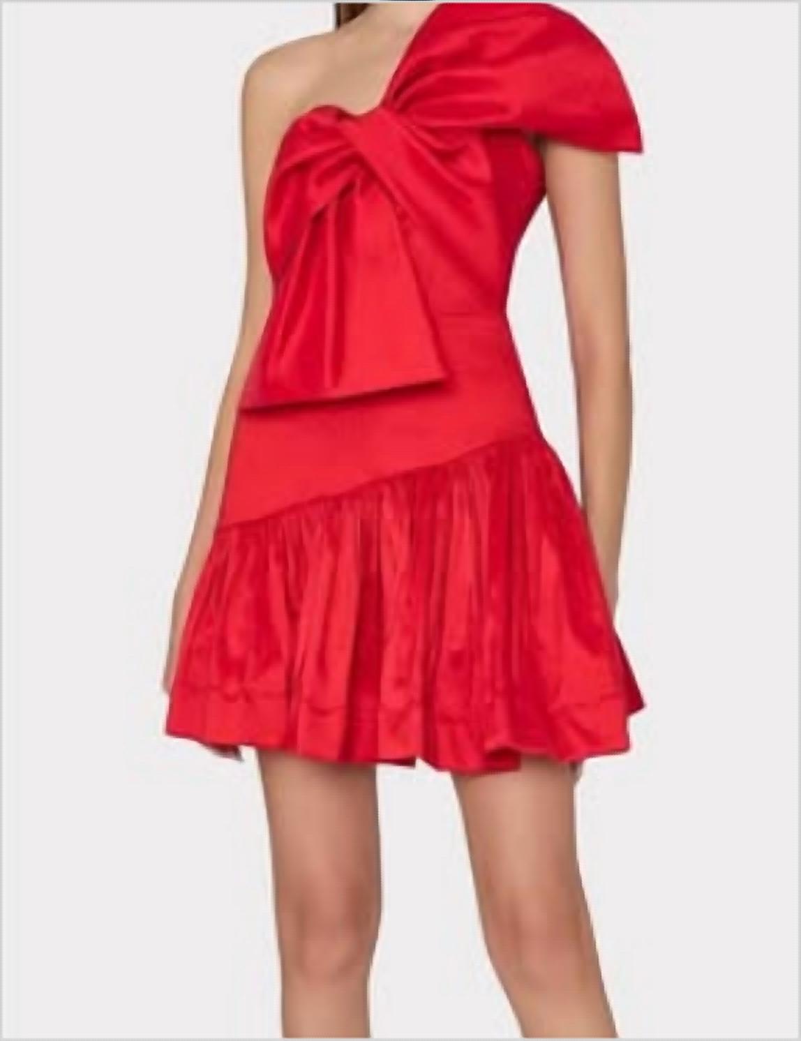 Milly - Harley Bow Mini Dress - clothing - dresses - mini