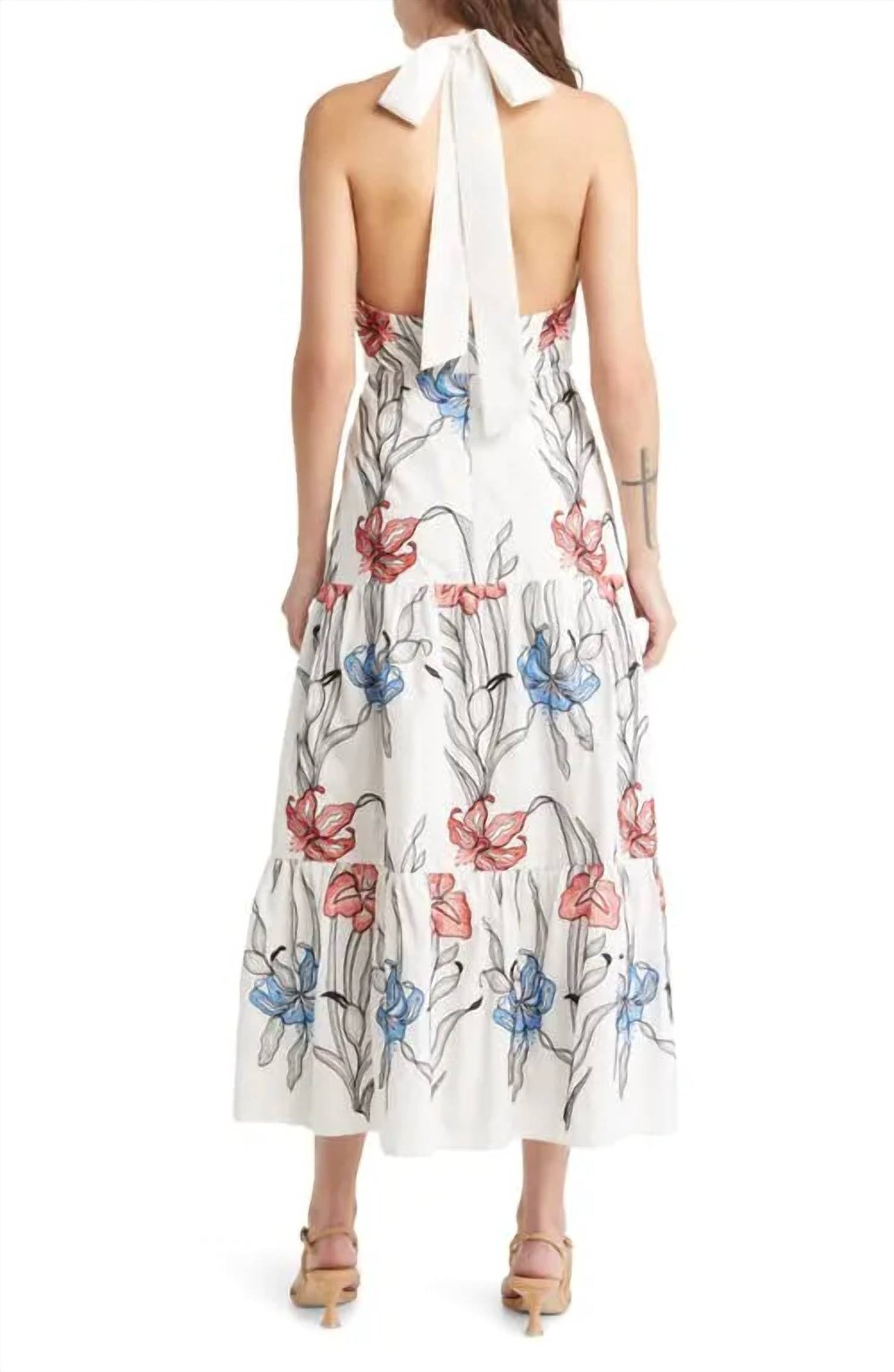 Milly - Hayden Floral Embroidered Dress