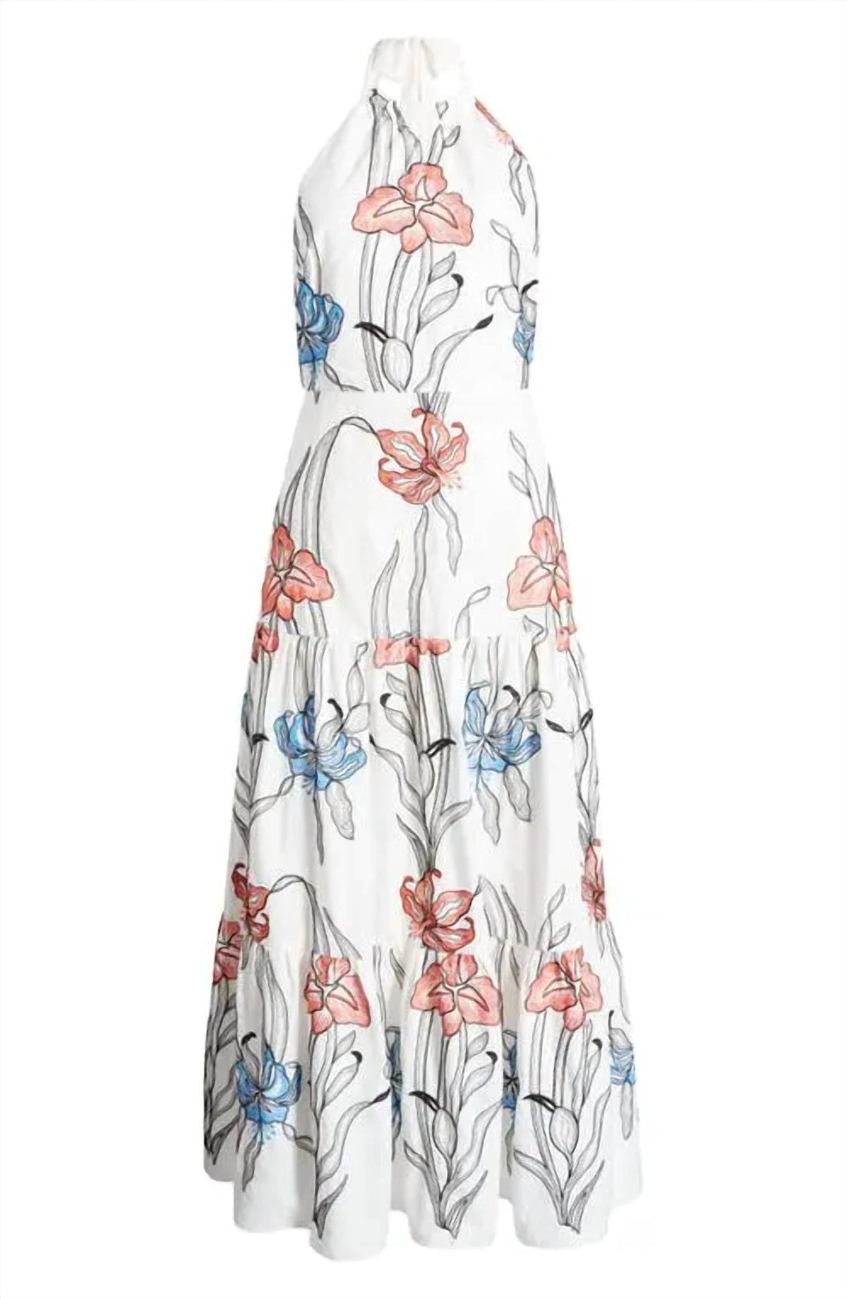 Milly - Hayden Floral Embroidered Dress
