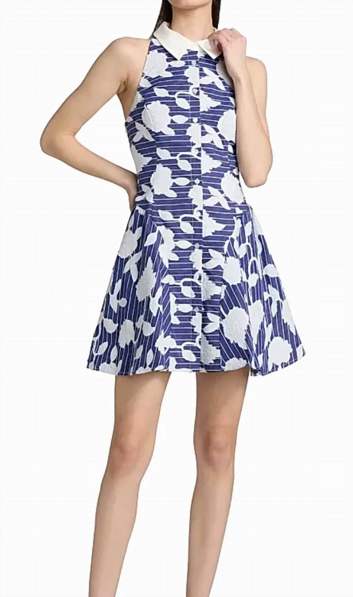 Milly - Maxine Floral Midi Dress