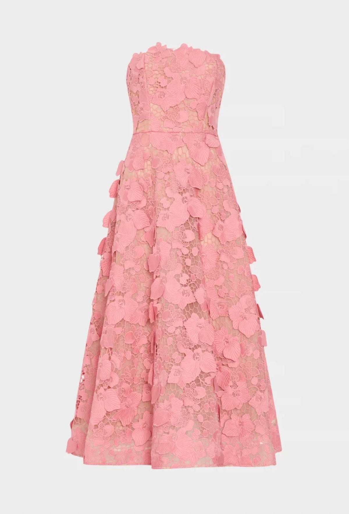 Milly - Petunia Lace Midi Dress