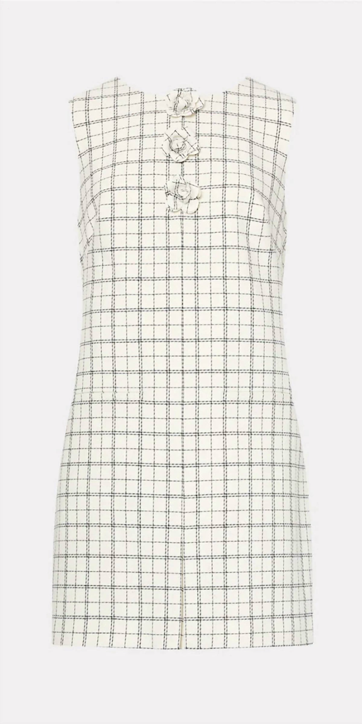 Milly - Saylor Plaid Mini Dress