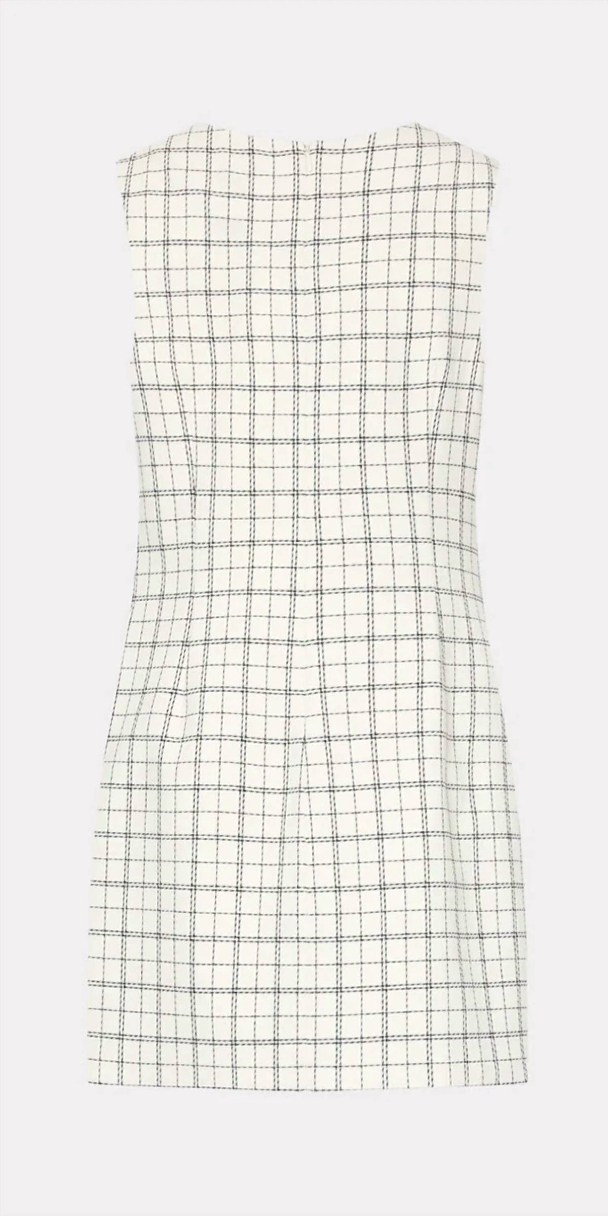 Milly - Saylor Plaid Mini Dress