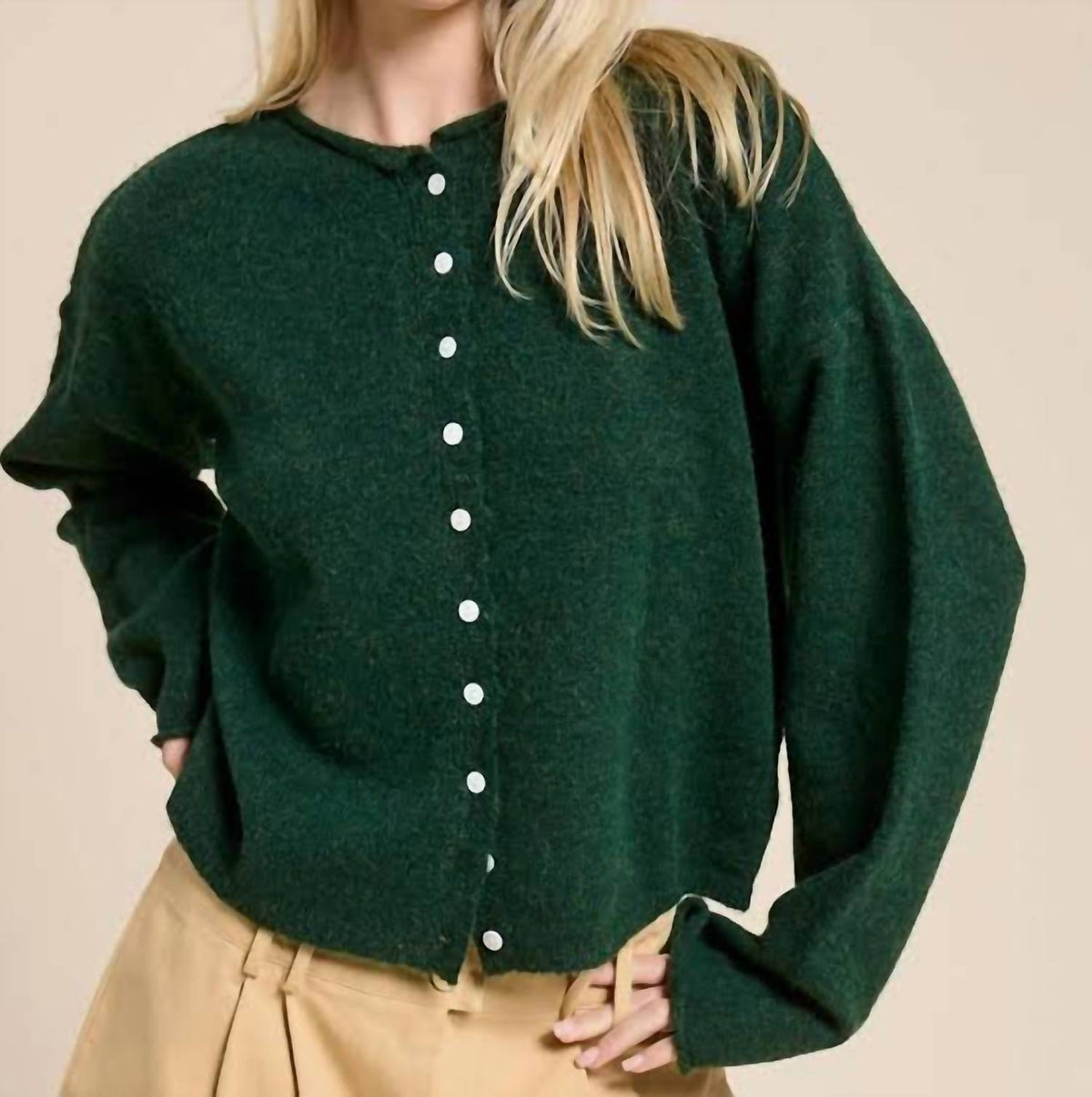 Mimosa - Classic Button Cardigan