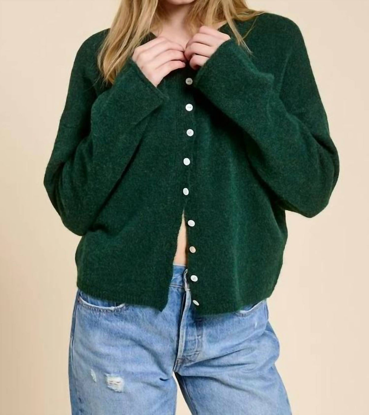 Mimosa - Classic Button Cardigan