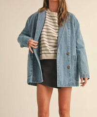 Mimosa - Oversized Blazer Top